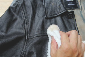 How to wash a leather jacket