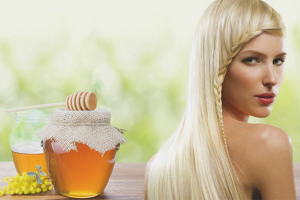 How to lighten hair with honey