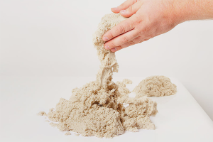 How to make kinetic sand
