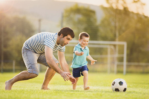 How to teach a child to sport