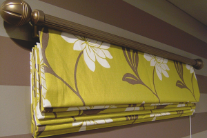 How to wash Roman curtains