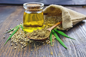 Hemp oil for hair