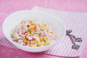 Come preparare l'insalata di granchio