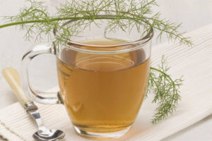 Tea with fennel for newborns