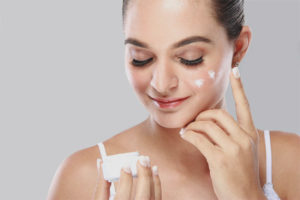 Features of facial skin care after peeling