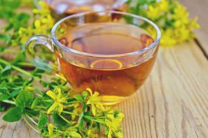 The benefits and harms of hypericum tea