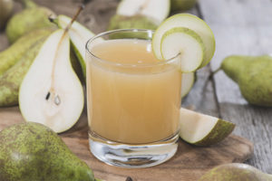 The benefits and harms of pear juice