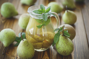 Stewed pears for the winter