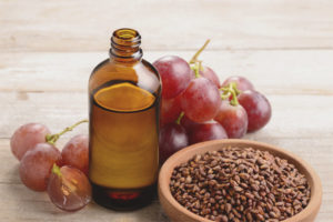 Hair masks with grape seed oil