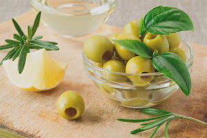 Canned olives