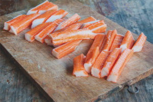 Can children be given crab sticks