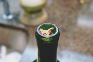How to open champagne if the cork is broken