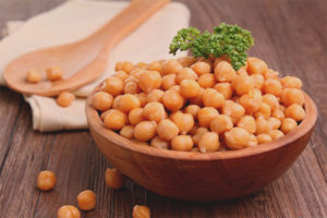 Chickpeas with weight loss